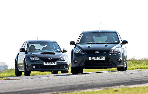 Тест-драйв: Ford Focus RS500 vs Subaru Impreza Cosworth