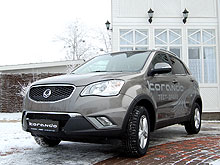 В Украине прошли первые тест-драйвы кроссовера Ssang Yong Korando - Ssang Yong