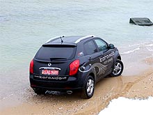 В Украине прошли первые тест-драйвы кроссовера Ssang Yong Korando - Ssang Yong