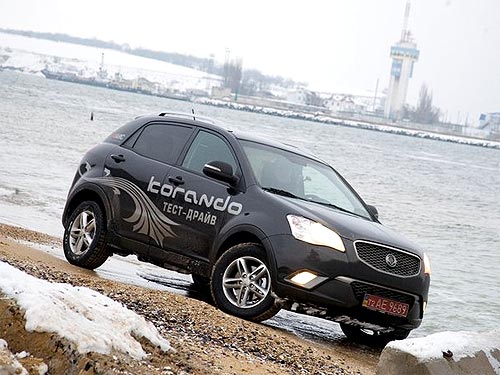В Украине прошли первые тест-драйвы кроссовера Ssang Yong Korando - Ssang Yong