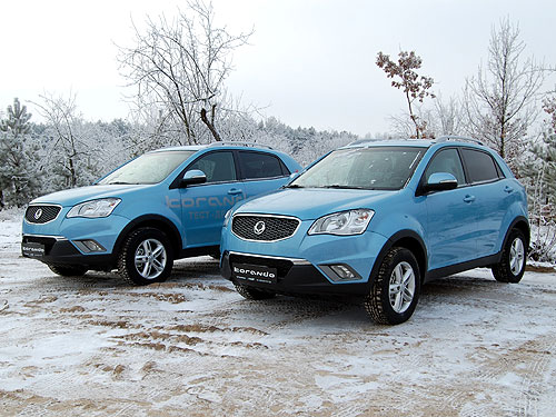 В Украине прошли первые тест-драйвы кроссовера Ssang Yong Korando - Ssang Yong