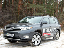 Тест-драйв Toyota Highlander: «Горец» в городе - Toyota