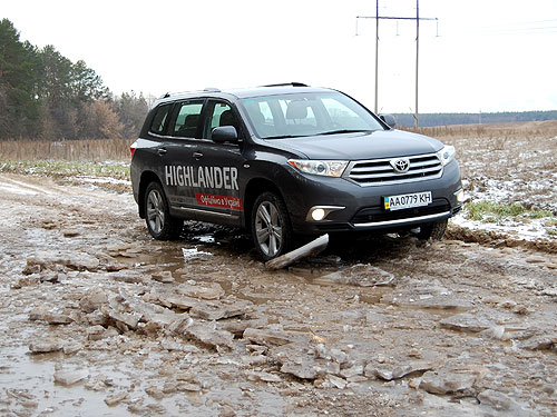 Тест-драйв Toyota Highlander: «Горец» в городе