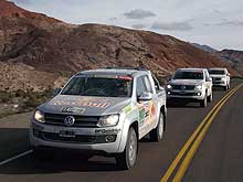 Ралли Дакар сопровождают 30 автомобилей Volkswagen Amarok и 5 Multivan Panamericana - Volkswagen